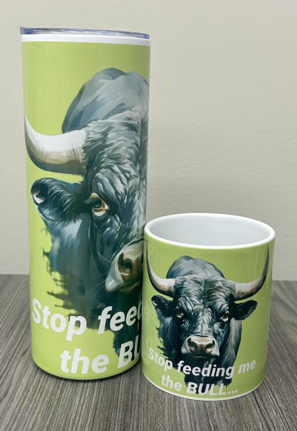 20 oz. tumbler and 11 oz. coffee mug set-multiple design options available