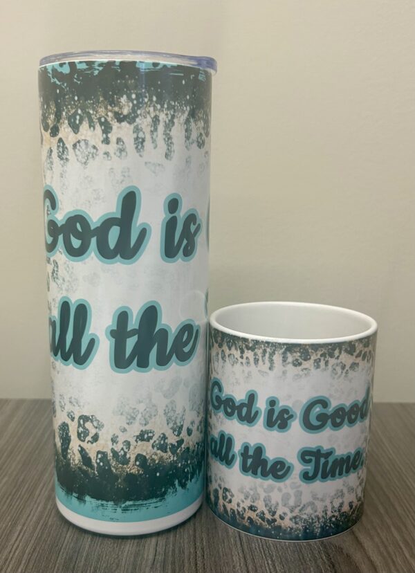 Spiritual words 20 oz. tumbler and 11 oz. coffee mug set-multiple options available