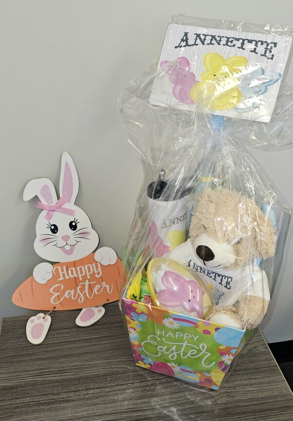 Customized Easter baskets for kids aged three and older starting at $69.99