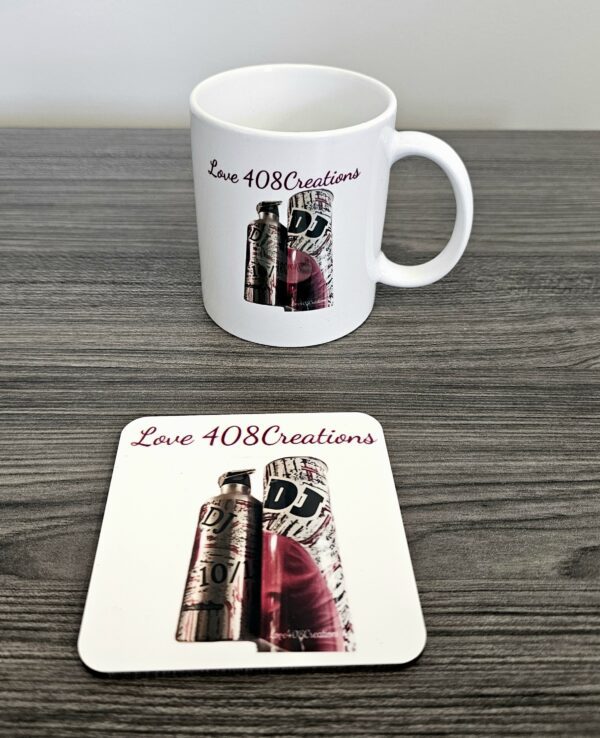 Customized 11 oz. Coffee Mug and Coaster set - Image 5