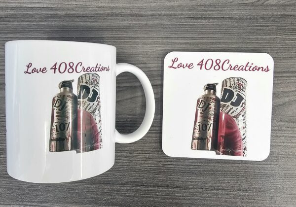 Customized 11 oz. Coffee Mug and Coaster set - Image 3