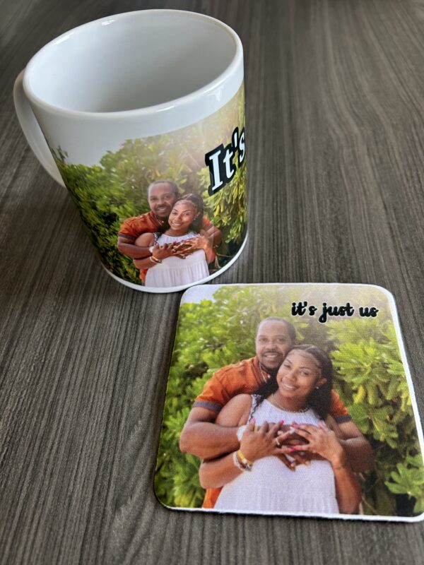 Customized 11 oz. Coffee Mug and Coaster set - Image 2
